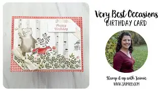 Stampin' Up! Very Best Occasions Card Tutorial