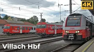 Osterreichisch Züge Vlog #118 - Villach Hbf 13.07.2023