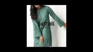 Simple _ plain_  dress design for girls. 