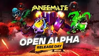 AneeMate OPEN ALPHA Release Day 🔴 Live Gameplay & First Impressions