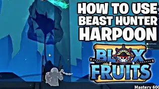 How To Use Harpoon in Blox Fruits! How To Get Leviathan Heart Fast And Easy Blox Fruits (Roblox)