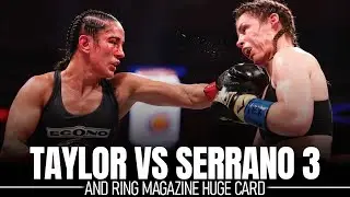 Taylor&ndash;Serrano Trilogy, Shakur&ndash;Zepeda & Canelo Gym PED Drama | Boxing This Week 56