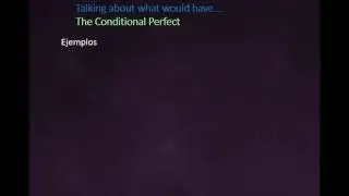 Conditional Perfect