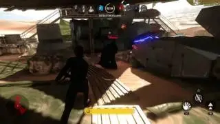 Battlefront PS4 Vader gets fisted