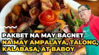 How to Cook Pakbet with Bagnet Filipino Style Recipe - Lutong Pinoy