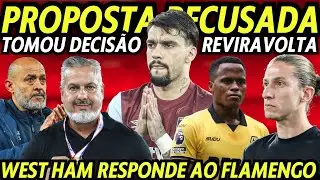 LUCAS PAQUET&Aacute;! WEST HAM RESPONDEU! PROPOSTA RECUSADA! JHON &Aacute;RIAS MUDAN&Ccedil;A REPENTINA! TOMOU DECIS&Atilde;O!