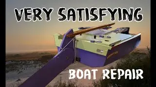 Full Restoration: Making a Wooden Sailboat Rudder Look Brand New!
