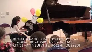 Ruth Ellinger &ndash; &laquo; Balloon Pop Polka &raquo;, 2 pianos 8 hands