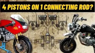 4 Pistons, 1 Connecting Rod &ndash; How Does That Even Work on a Motorcycle?