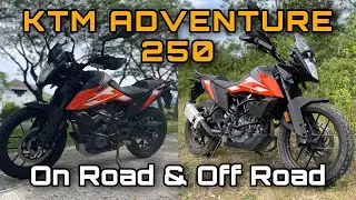 KTM ADVENTURE 250 MALAYSIA REVIEW & WALK AROUND | MINI ADVENTURE 250 | KTM ADV 250