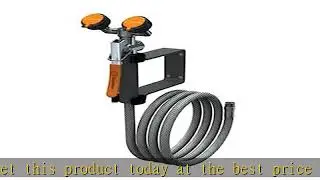 Guardian Equipment G5026 Wall-Mount Eyewash/Drench Hose Unit with Squeeze-Open Valve, One Size