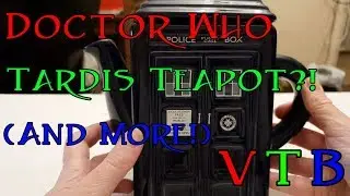 Doctor Who Tardis Teapot?! (and more) - Vintage Toy Box