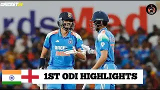 India vs England 1st ODI Highlights 2025 | IND vs ENG 1st ODI Full Match Highlights | Cricket 24