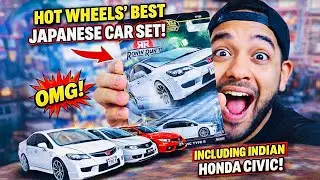 DREAM HOTWHEELS SET FOR INDIAN CAR LOVERS! 😍🔥😉 Ronin Run 2 with HONDA CIVIC FD2 R32 Pandem & more!