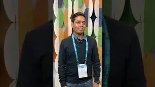 Ronak Tiwari with Member in a Minute | 2024 INFORMS Annual Meeting