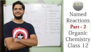 Most Important Named Reactions of Organic Chemistry Class 12| Part 2 for Board, NEET, and JEE