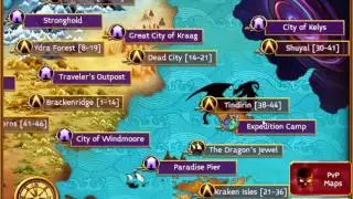 Arcane Legends - Farming Elite King Northral (8 fights, with audio commentary)