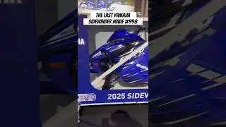 The very last Yamaha sidewinder snowmobile Yamaha made #998. #legendary #yamaha #snowmobile #goat
