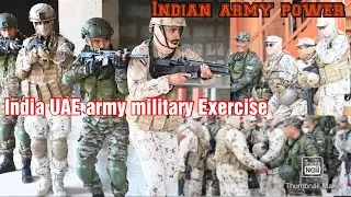 Joint Military Exercise of Indian Army & UAE army || Desert Cyclone_II India_UAE 