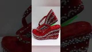trend wedge heel sandals for girls||shine wedge heel sandals||causal sandals||#shortsvideo