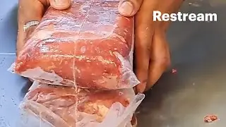 LIVE: Modern Meat Cutting Cube Machine &ndash; Satisfying Food Process for Relaxation 2025 🔴