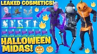 ALL NEW LEAKED FORTNITEMARES SKINS! *HALLOWEEN MIDAS* (Fishskull,  Headlock, Ravina, Baba Yaga)
