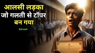 Aalsi Ladka Bana Topper 😱 | Lazy Boy Success Story Hindi