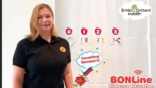 Let's learn how to count: British Orchard Nursery Multilingual Curriculum