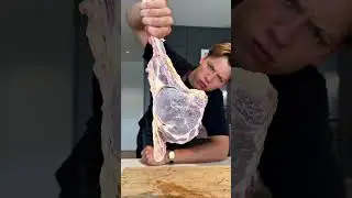 Ich habe das Steak 7 Tage in Meerwasser gep&ouml;kelt🥩#steak#rezept inspo von dem K&ouml;nig @GugaFoods