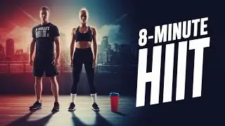 DO THIS 8-MIN HIIT WORKOUT WITH US 💀 (We&rsquo;re Struggling Too 😅)