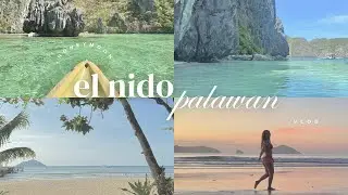 exploring EL NIDO • lio beach, tour a and c, honeymoon pt.1 🥥🌴