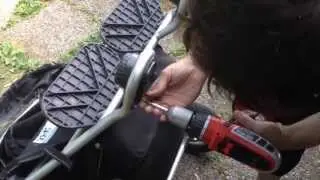 Repair of front wheel on TFK Twinner Twist Duo