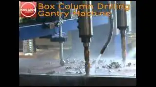 Box Column Drilling Gantry Machine.flv