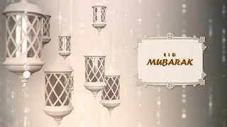 Eid Mubarak Animation Intro || Eid ul adha ||@ZWorkStudio|| No Copyright || Islamic || Royalty Free.