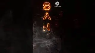 💞SANDY💞  🔥fire name edit🔥🔥mass fire effect letter video edit🔥