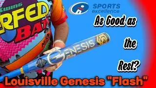 Удары и обзор | Louisville Slugger Genesis | Спортивное совершенство | Эксклюзивная софтбольная бита USSSA