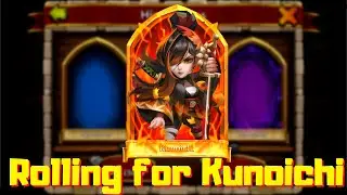 Rolling for Kunoichi | New Epic Hero | Castle Clash