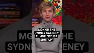 MGK о слухах о Сидни Суини: &laquo;Кайл Пи, заткнись&raquo;😭К вашему сведению: Сидни снимался в мюзикле MGK &laquo;...