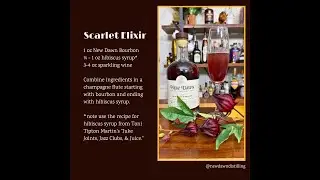 Signature Cocktail Scarlet Elixir