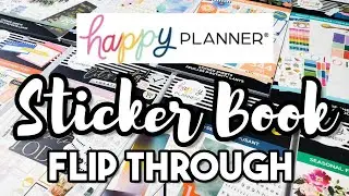 NEW STICKER BOOKS! 🤗  Happy Planner Winter Release| Flip Through & Review