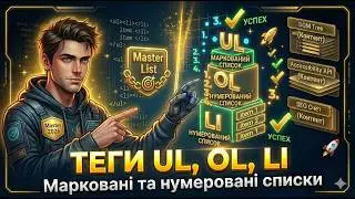 [UKR-5] - Марковані та нумеровані списки в HTML: Теги ul, ol та li