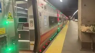 MNRR: Waking to the First Car of the #M8 Holiday Train from GCT to Fordham, on the ride #train #mta
