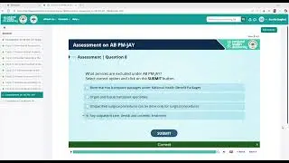 Решены оценочные вопросы PM-JAY | Ответы на экзамен AB PM-JAY с точностью 90–100% | Сотрудники пр...