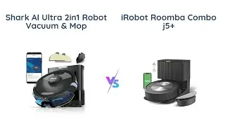🤖🧹 Shark AI Ultra vs. iRobot Roomba Combo: Robot Vacuum & Mop Comparison 🏠✨