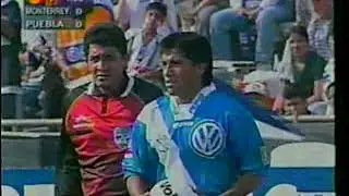 Rayados v Puebla Torneo Verano 1999 1er Tiempo