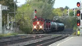 CN Train 532 Eastbound October 17, 2021