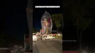 Biggest Ganesh Transporting | Ganesh Aagman 2025 #shorts #ganesh #ganeshchaturthi