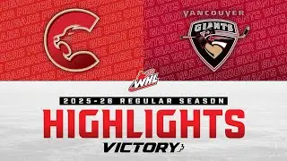 Prince George Cougars at Vancouver Giants 11/02 | WHL Highlights 2025-26