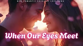 💕 When Our Eyes Meet (Lyrics) | Love Song | Emotional Ballad 2025 💕
