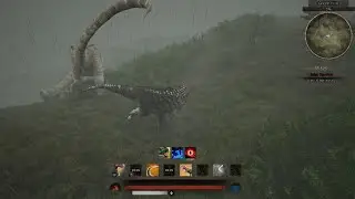Path of Titans PTR 2 Giganotosaurus hunting Argentinosaurus